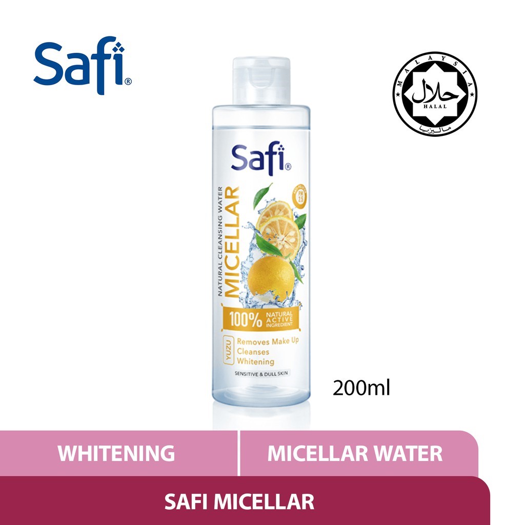 Safi Micellar Natural Cleansing Water - Yuzu 200ml