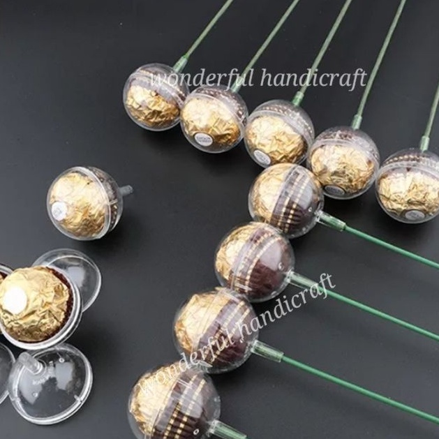1030pcs Ferrero Rocher Case Chocolate Plastic Clear Transparent Casing