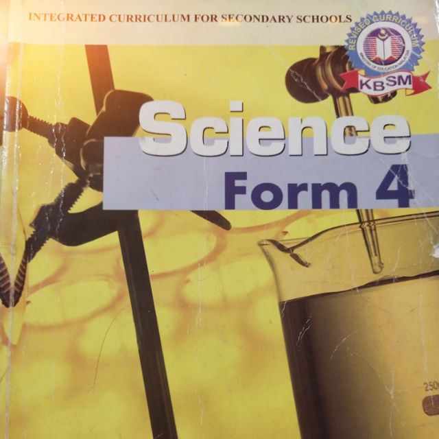 Science Text Book Form 4 Shopee Malaysia