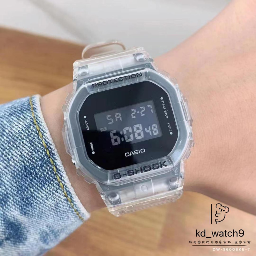 G Shock Transparent Pack Series Dw 5600ske 7d Dw 5600ske 7 Dw 5600ske Dw 5600 Ga 700ske 7 Ga 2100ske 7 Shopee Malaysia