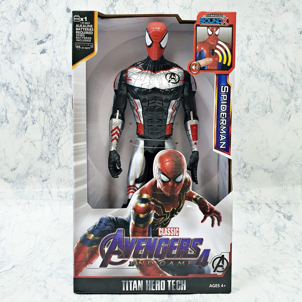 avengers endgame spider man toy