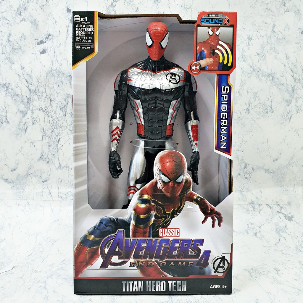 avengers endgame spider man toy