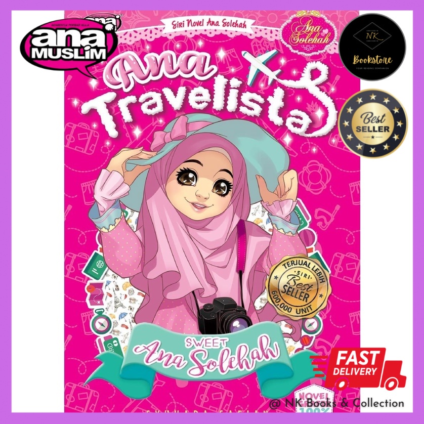 ANA MUSLIM - novel grafik ANA TRAVELISTA