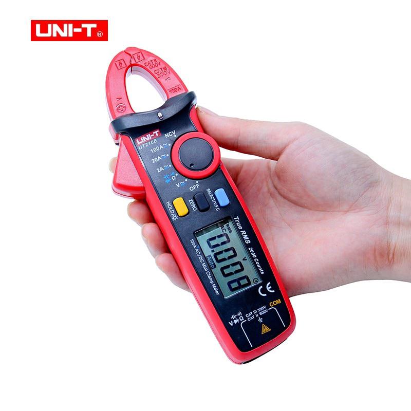 UNIT UT210E UT210D Digital Clamp Meter True RMS Multimeter Ammeter
