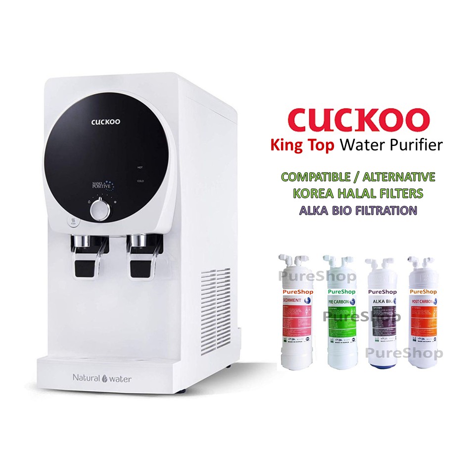 Compatible Cuckoo King Top Water Dispenser Picogram Purifier Korea Halal Filter Uf Membrane Alkaline Shopee Malaysia