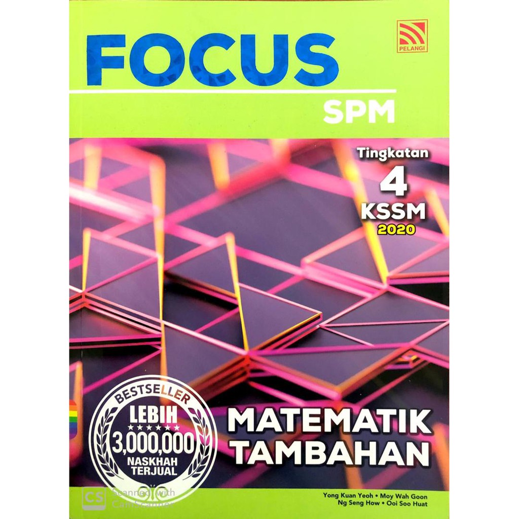 Mh Buku Rujukan Focus Spm Tingkatan 4 Kssm 2020 Matematik Tambahan Add Math Bm Bi Version Pelangi Shopee Malaysia