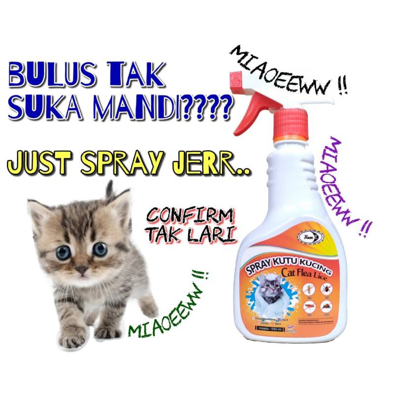 UBAT KURAP KUCING UBAT KUTU KUCING 500ML  Shopee Malaysia