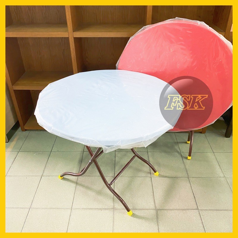 3V Round Plastic Table 3ft Folding Table Shopee Malaysia