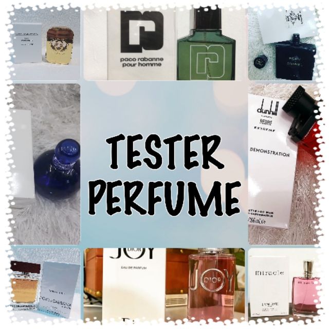 PERFUME TESTER UNIT ORIGINAL Shopee Malaysia