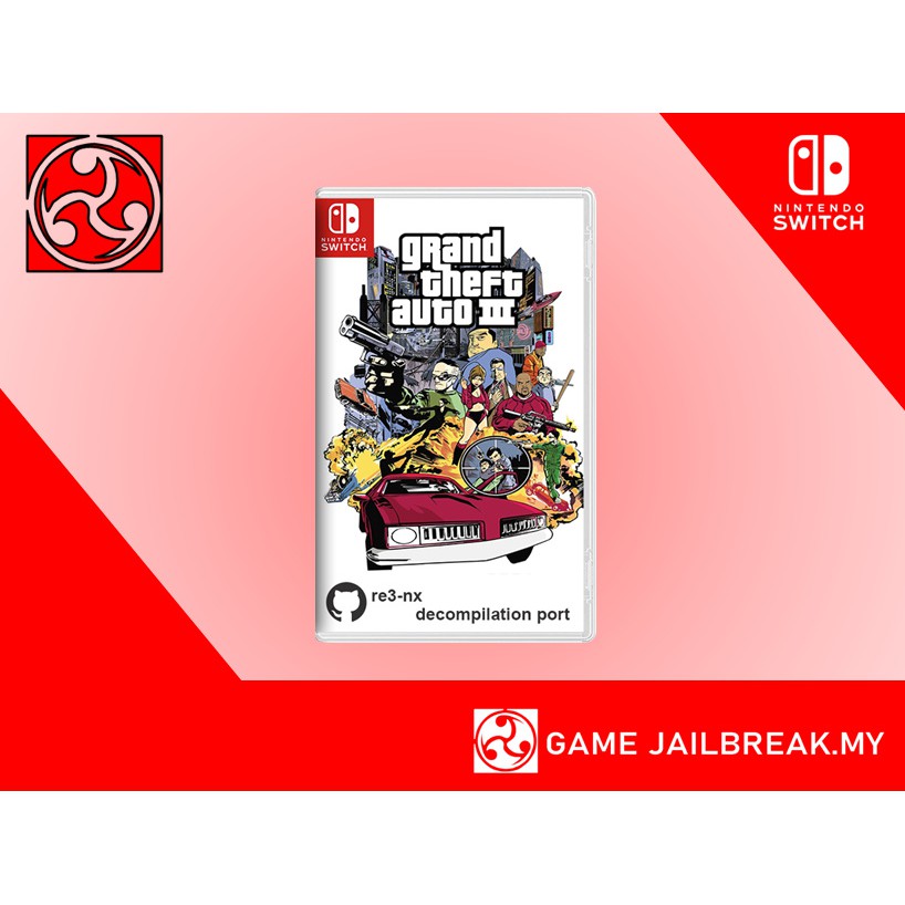 Not Clickbait Nintendo Switch Grand Theft Auto 3 Digital Download Nsp File Jailbreak Shopee Malaysia