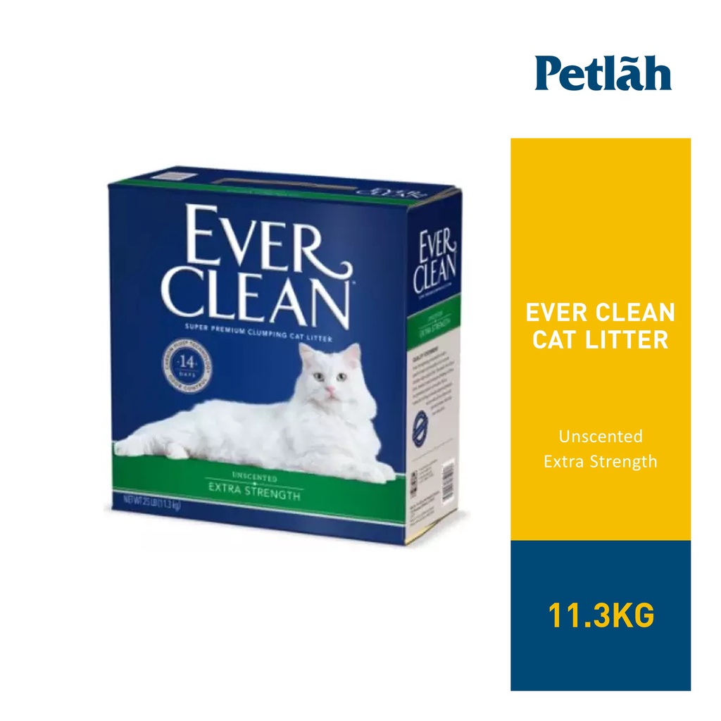 Ever Clean Unscented Cat Litter 11.3kg Shopee Malaysia