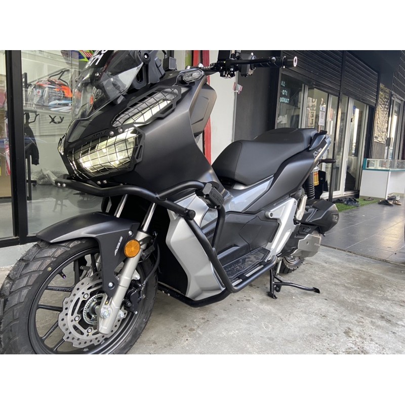 SRC Crash Bar (black colour) for Honda Adv150 Shopee Malaysia