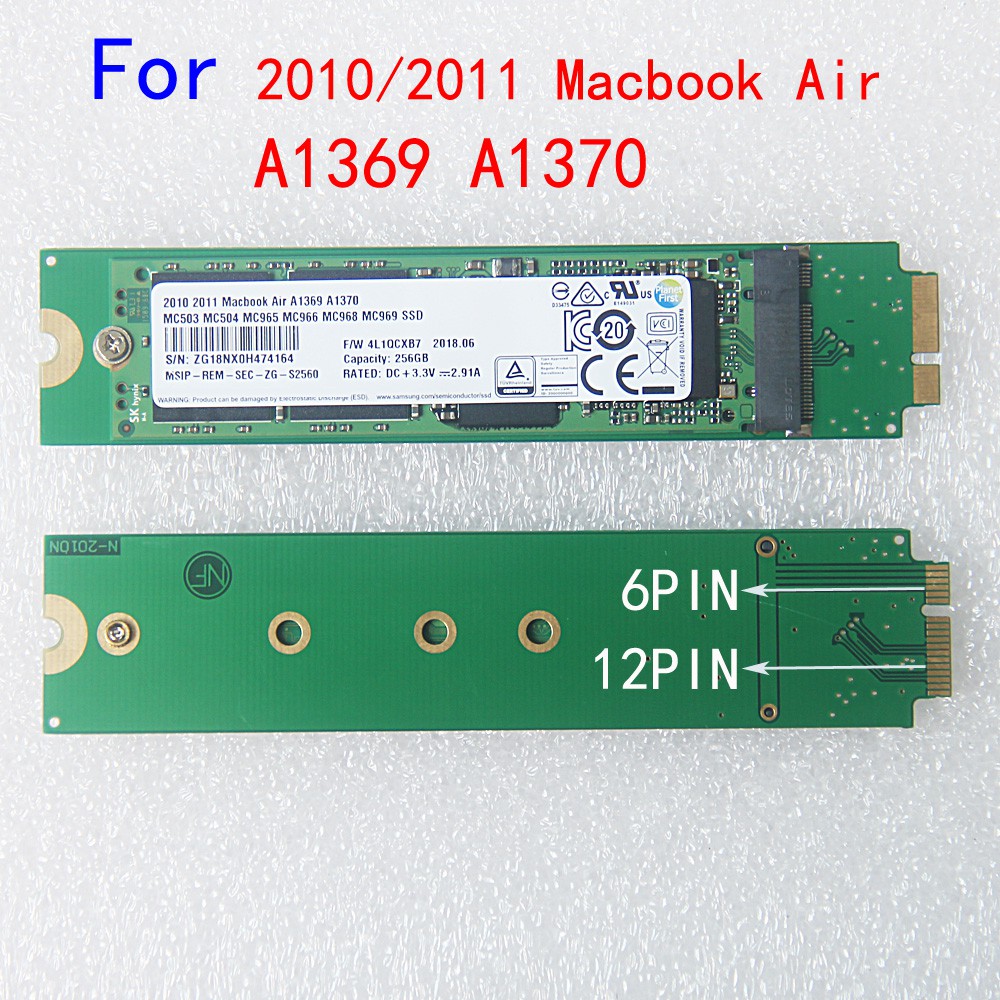 For Macbook Air A1370 A1369 A1466 A1465 Late 10 Mid 11 Ssd Hard Drive Screw Other Components Parts Computer Components Parts