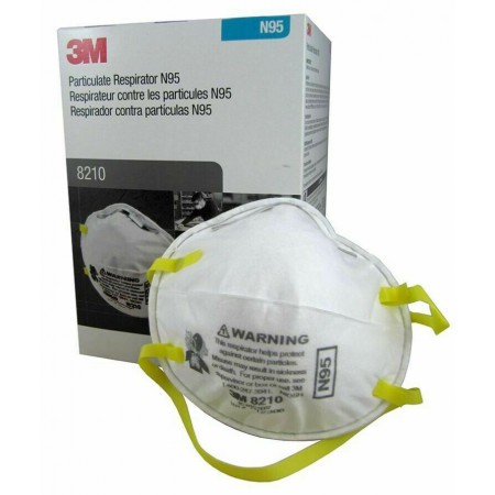 3M Particulate Respirator N95 Face Mask Anti Haze 8210 [1 Piece] ***READY STOCK***