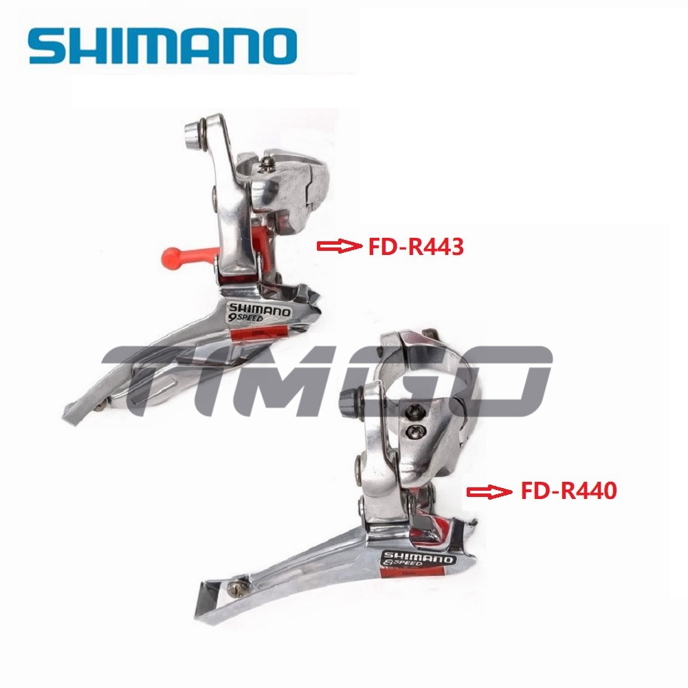 Shimano Road Bike FD-R440 2x8 Speed FD-R443 3x9 Speed Front