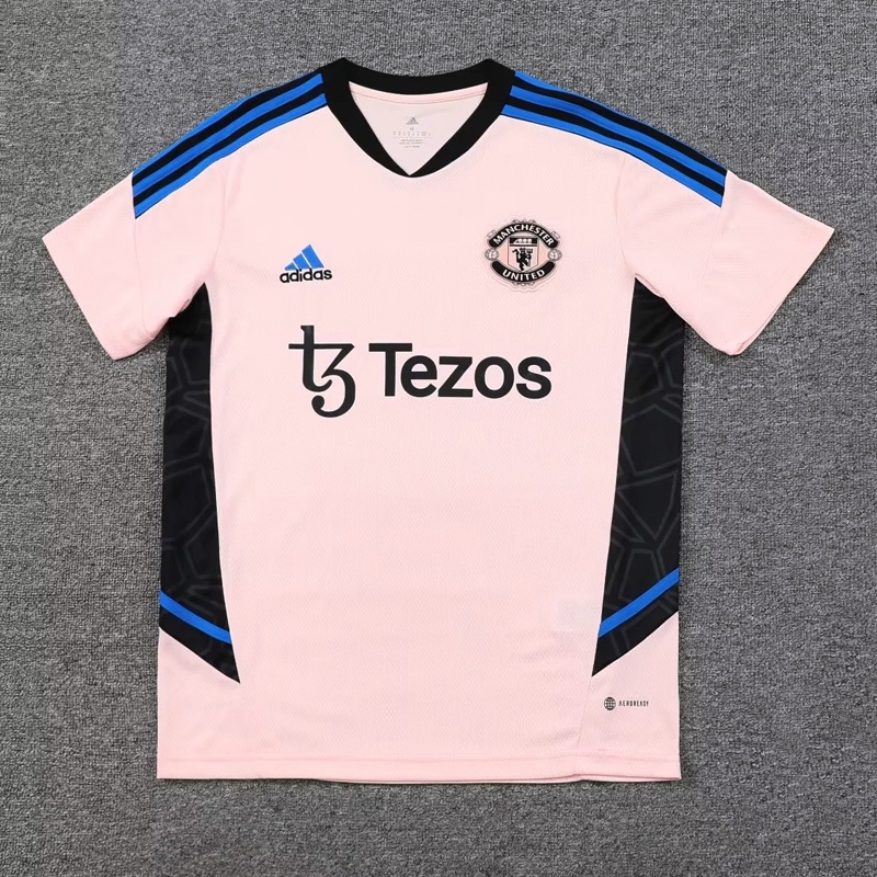 Manchester United Training Jersey Pink Kids