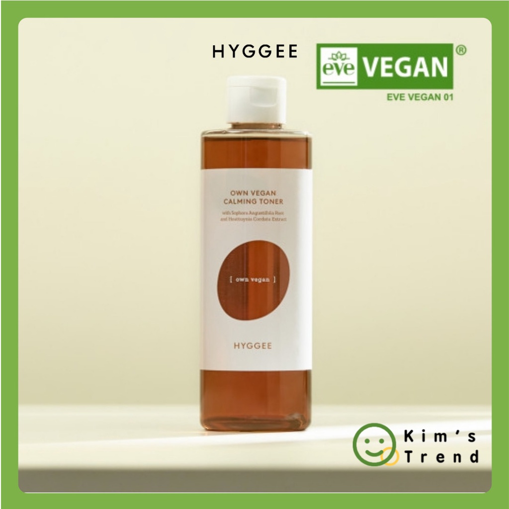 [HYGGEE] Own Vegan Calming Toner (250ml) Korean Skincare Kbeauty