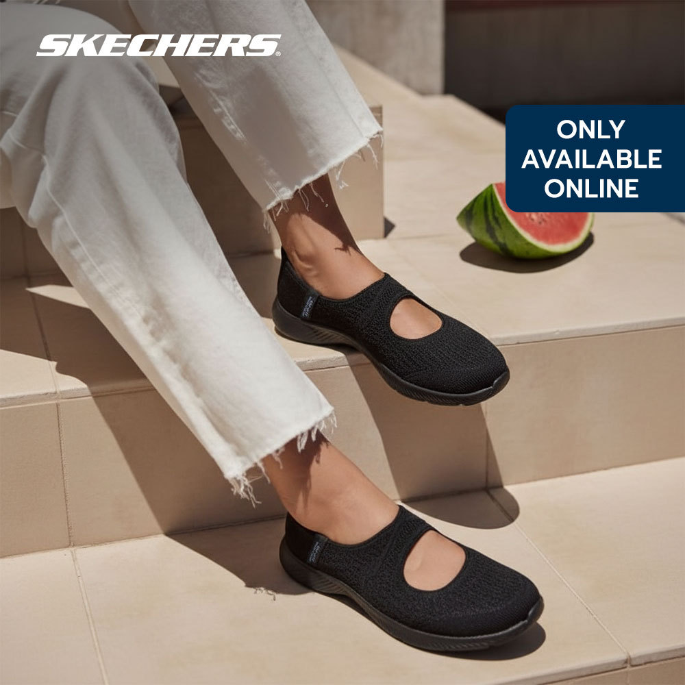 Skechers Online Exclusive Women Slip-ins Sport Active Vapor Foam Move Daisy Shoes - 104628-BBK SALE