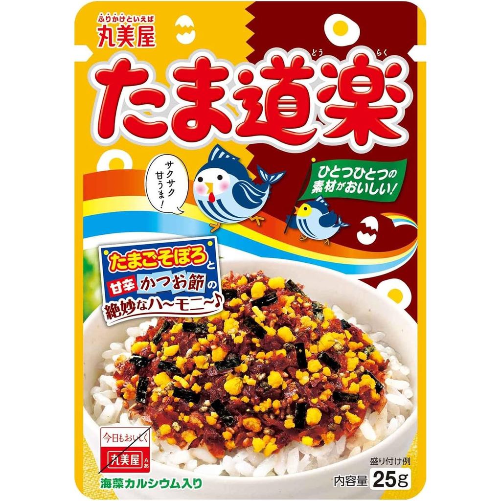 High quality products Directly from Japan Marumiya Tama Doraku (Furikake) 0.9 oz (25 g)