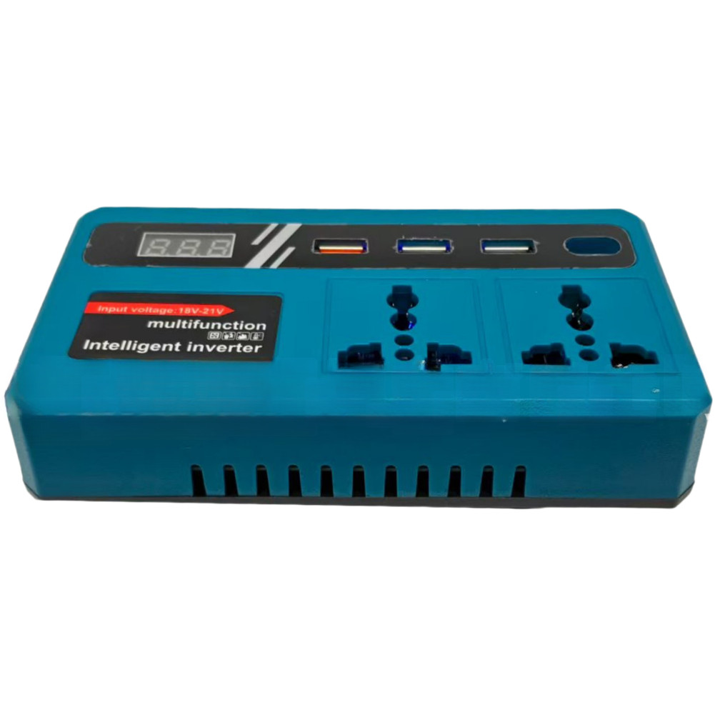 【TRSBX HOT】 for Smart 20V to 220V Power Inverter 150W Dual USB AC Converter for Home Tool