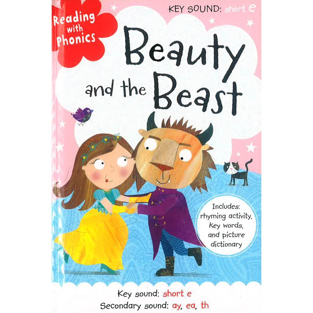 (BX) READING WITH PHONICS: BEAUTY AND THE BEAST (ISBN: 9781788430562)