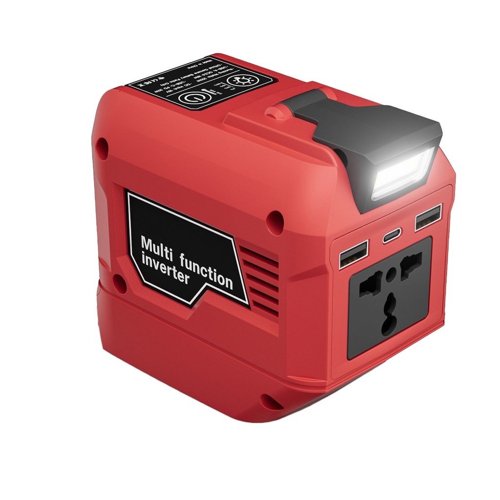 【9】250W Power Inverter for battery converter adapter for 18V 20V to 220V AC output