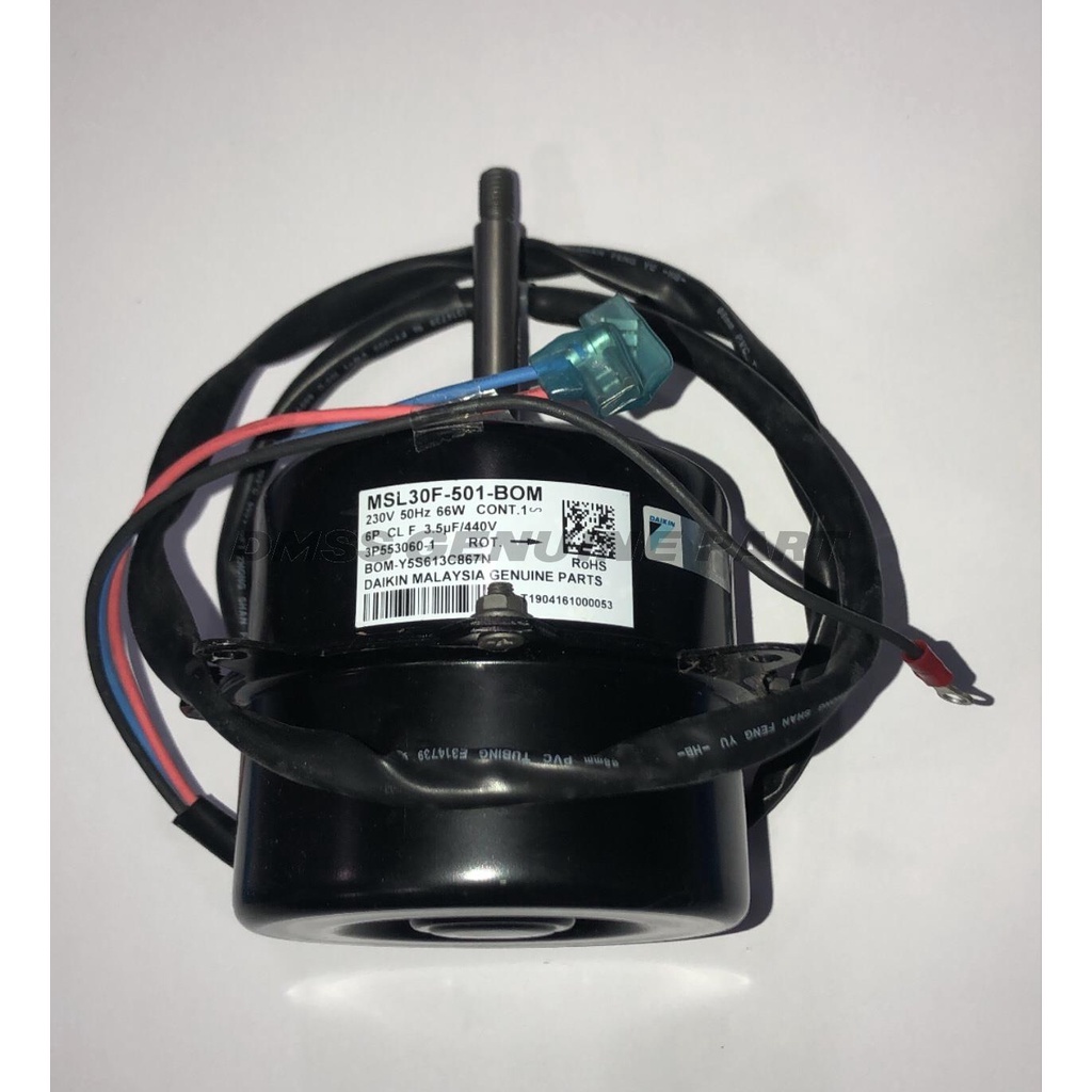 DAIKIN GENUINE PART DAIKIN RC50/60/85AV1M 2.03.0HP CEILING CASSETTE OUTDOOR FAN MOTOR SINGLE
