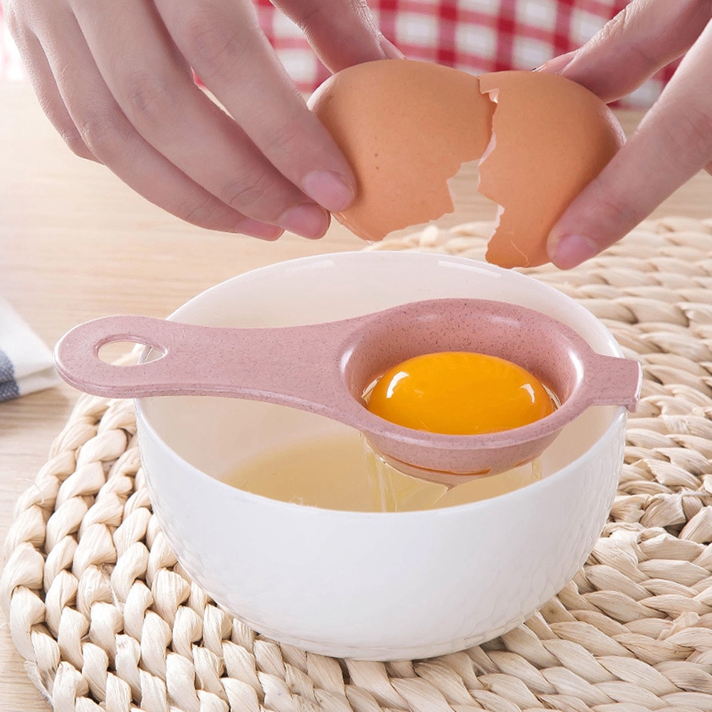 Food Bakeware 3 Colors Plastic Egg Separator White Yolk Sifting Home Kitchen Chef Dining Cooking Gadget New Arrival - Image 3