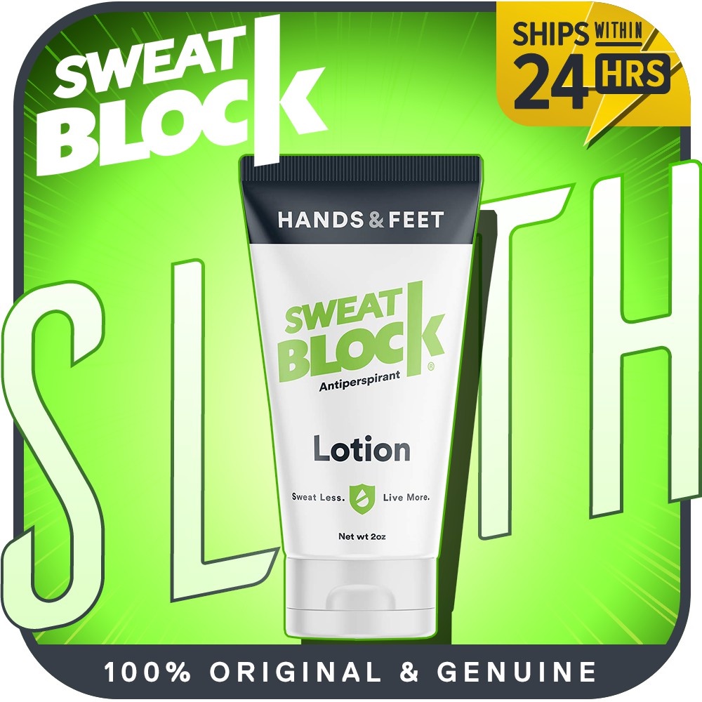 SweatBlock Antiperspirant Hand & Feet Lotion 50ml / 2oz Shopee Malaysia