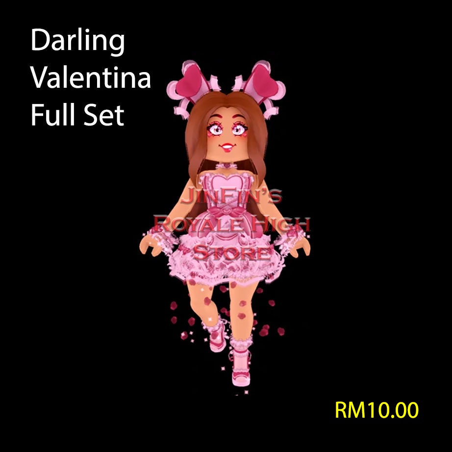 Royale High Darling Valentina Full Set Shopee Malaysia