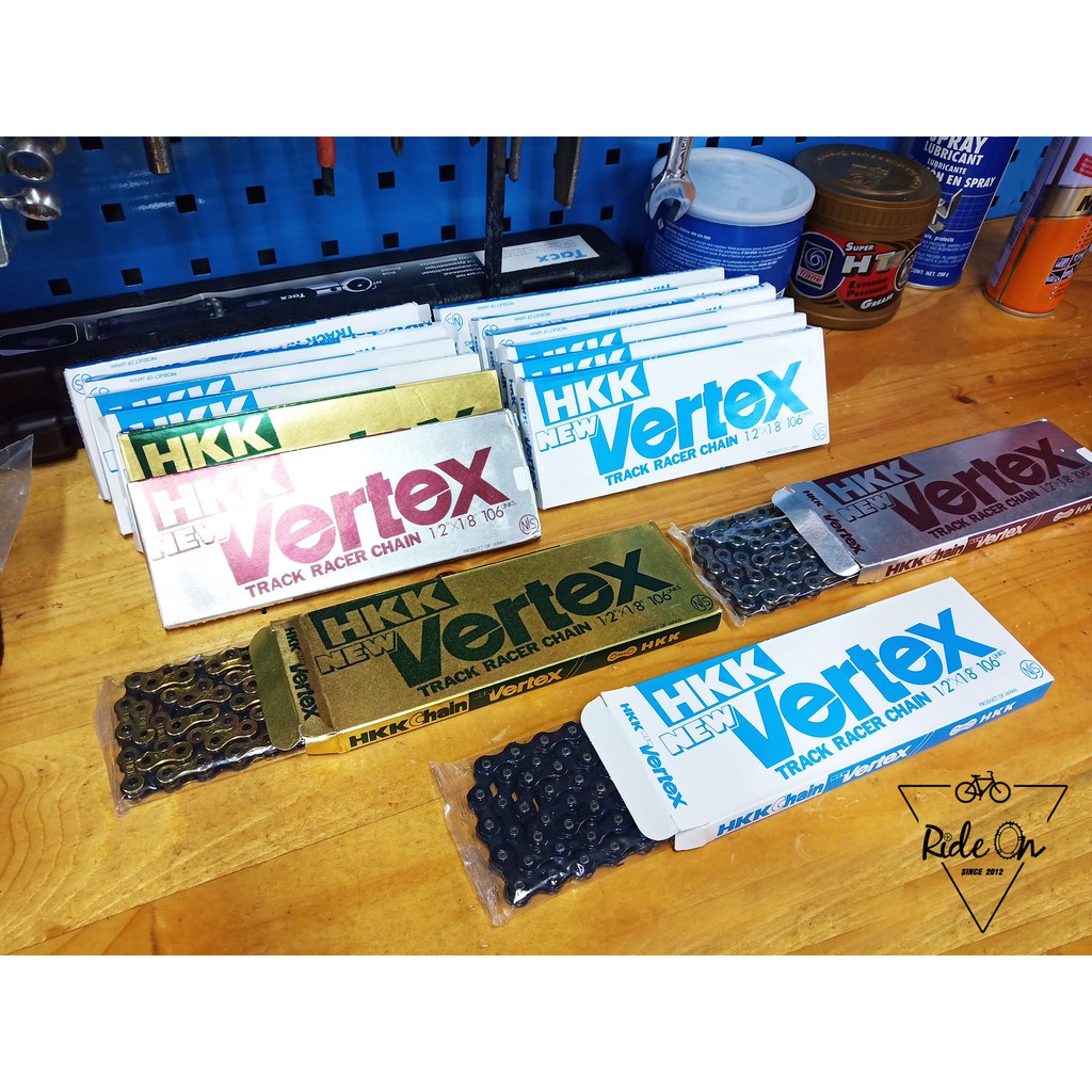 HKK VERTEX TRACK RACER CHAIN (NJS) | For FixedGear, Track Bike, BMX | Shopee Malaysia HKK VERTEX TRACK RACER CHAIN (NJS) | For FixedGear, Track Bike, BMX | Shopee Malaysia