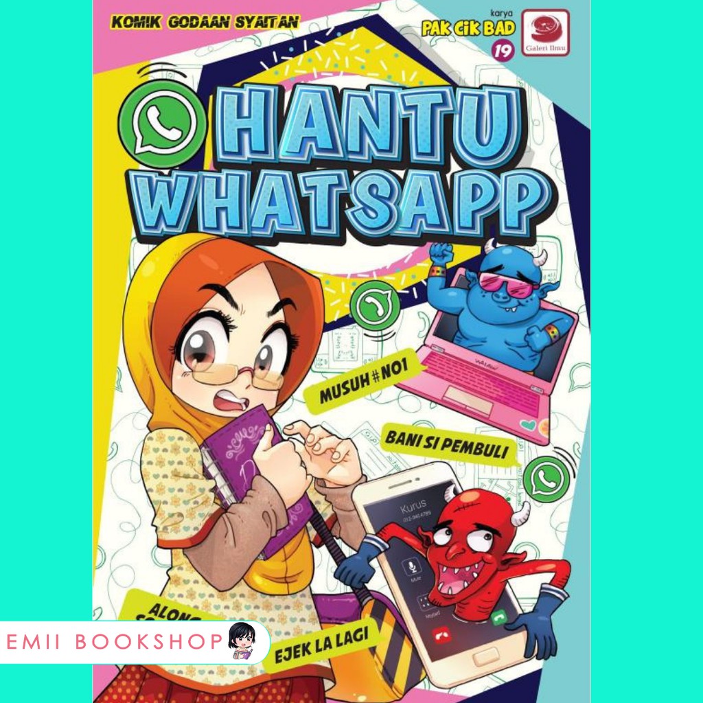 Siri 19 Hantu Whatsapp Komik Godaan Syaitan Buku Kanak Kanak