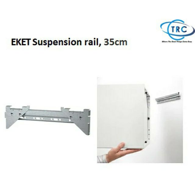 Suspension rail EKET 35 cm 