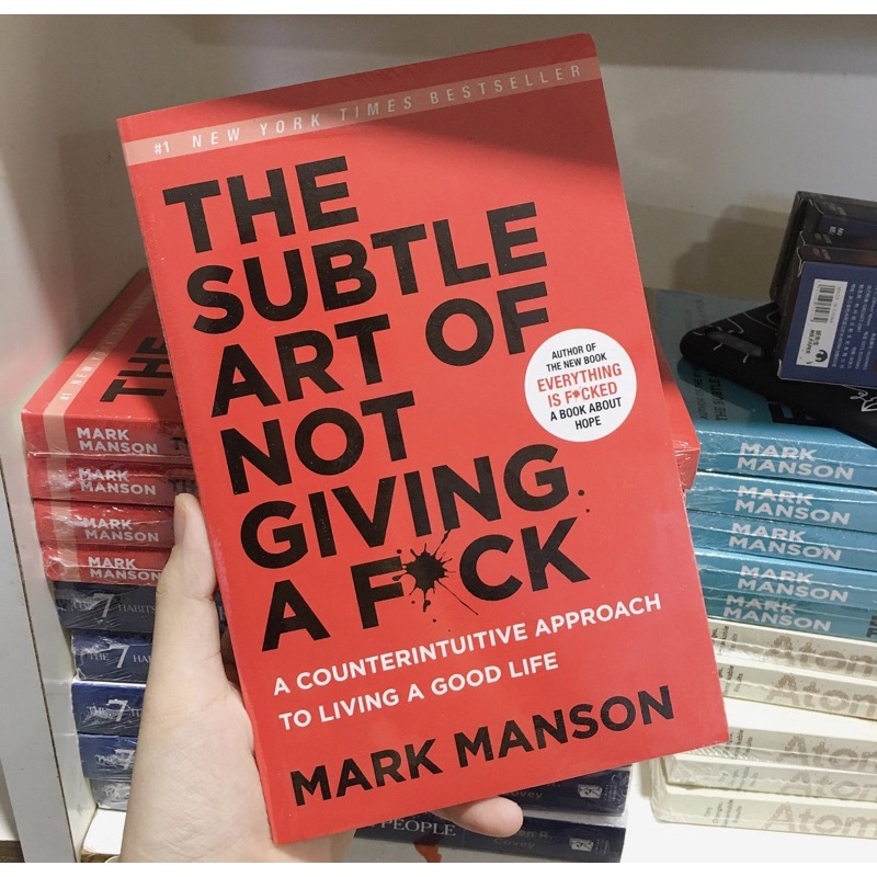 (Ready Stock)Eng Book : The Subtle Art of Not Giving a F*ck by Mark Manson