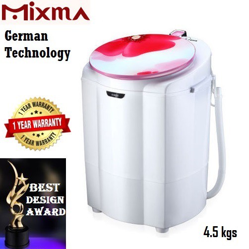 Mixma German Tech Washing Machine 4.5 kgs Shopee Malaysia
