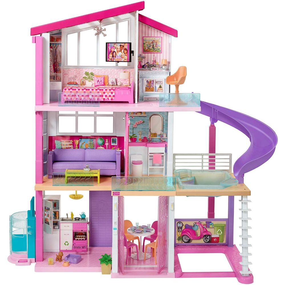 boys barbie house