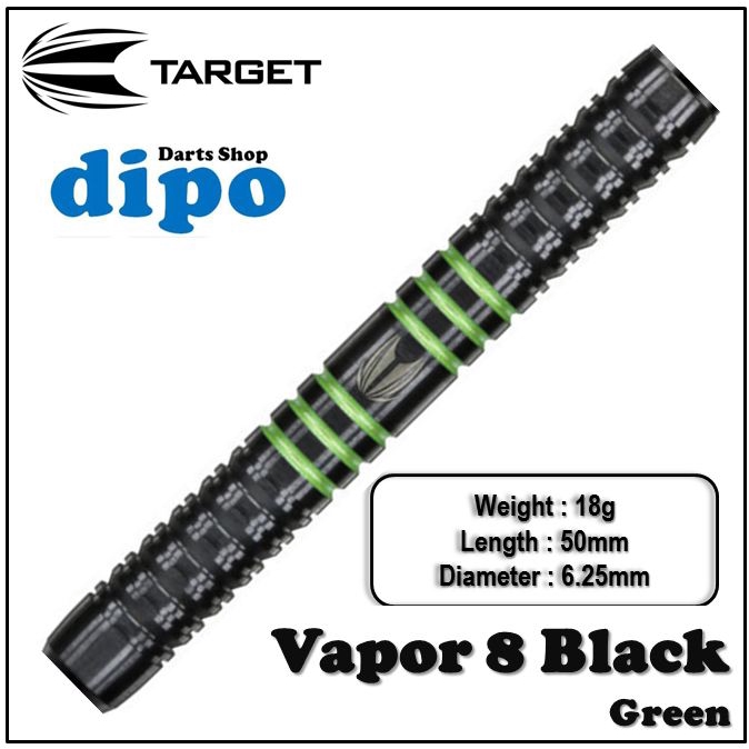 target vapor 8 black green