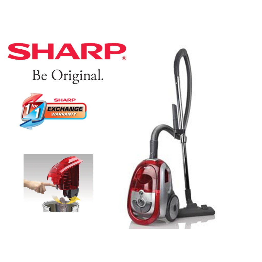 SHARP 2000W BAGLESS VACUUM CLEANER ECLS20R / ECNS16R Shopee Malaysia