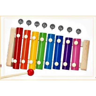 READY STOCK🌹 ALAT PERMAINAN MUZIK XYLOPHONE / Wooden Octave Xylophone ...