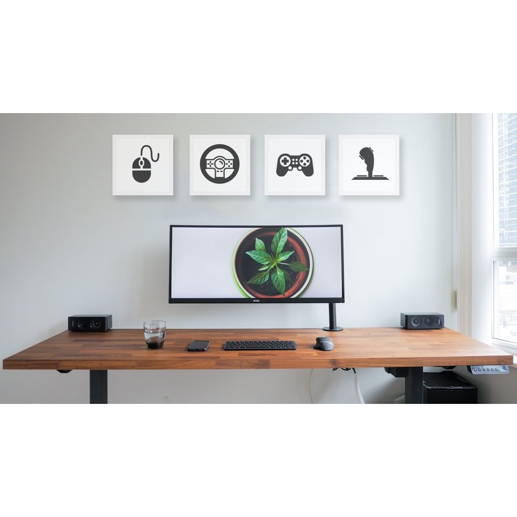 Gamer Wall Art Minimalist Design (Frame included) | Shopee Malaysia