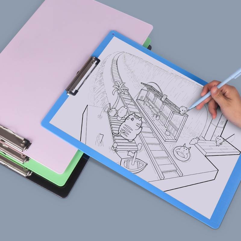 ZA097 HORIZONTAL A3 Clipboard Art Drawing Board Sketching Board Clip