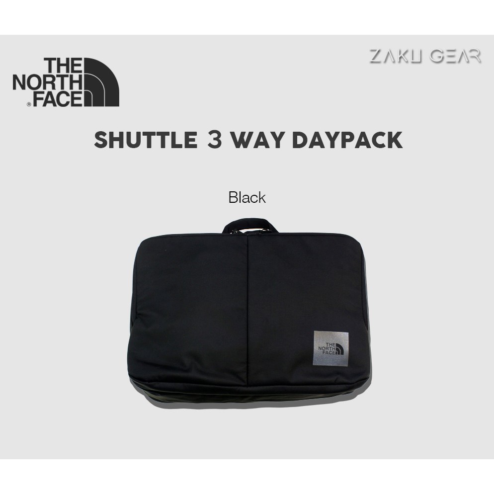 the north face shuttle 3way daypack