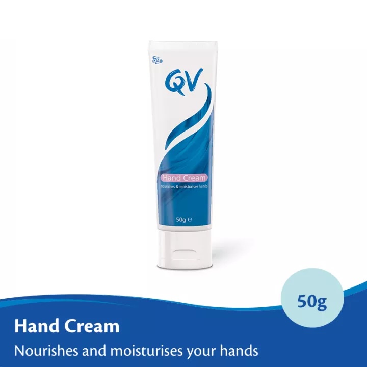 QV Hand Cream 50g | Non-greasy | Nourish and Moisture | Suitable for Dry and Sensitive Hands