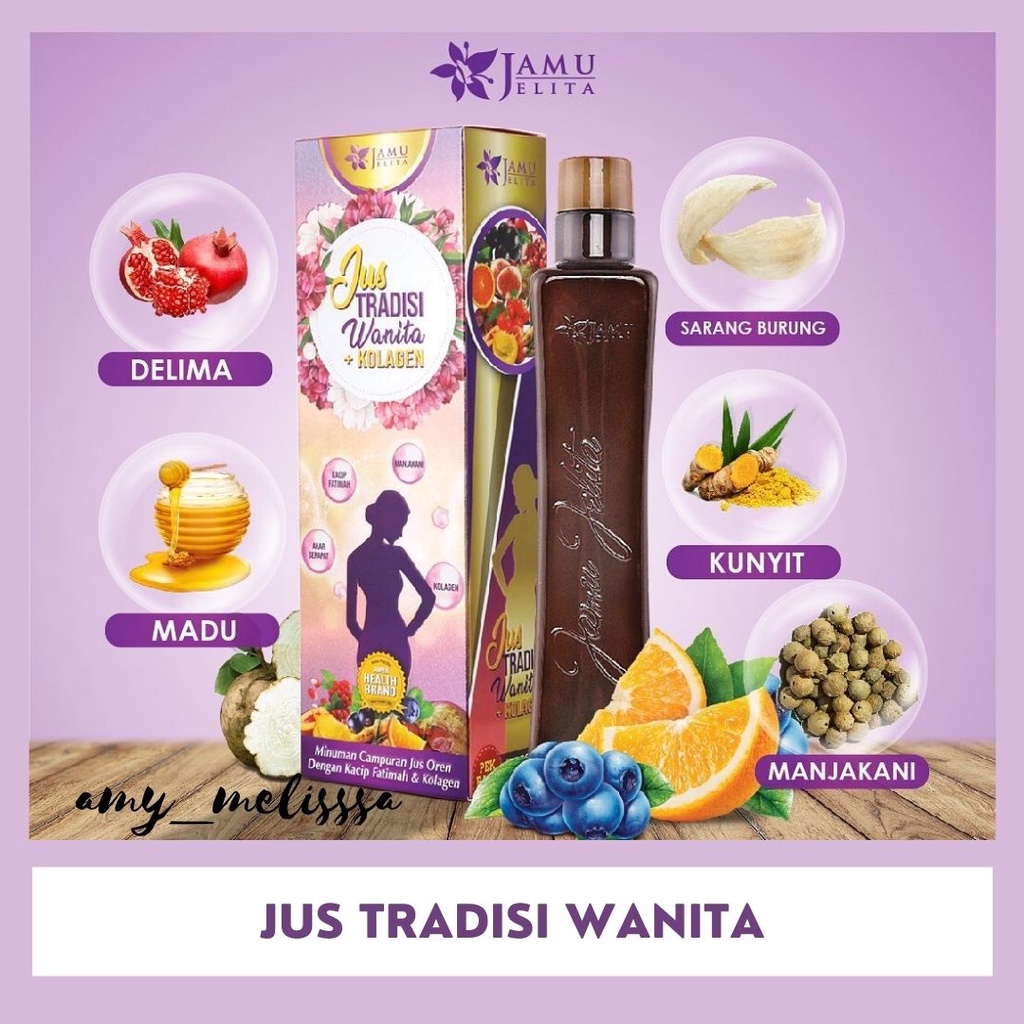 Buy Jamu Jelita Jus Tradisi Wanita Seetracker Malaysia