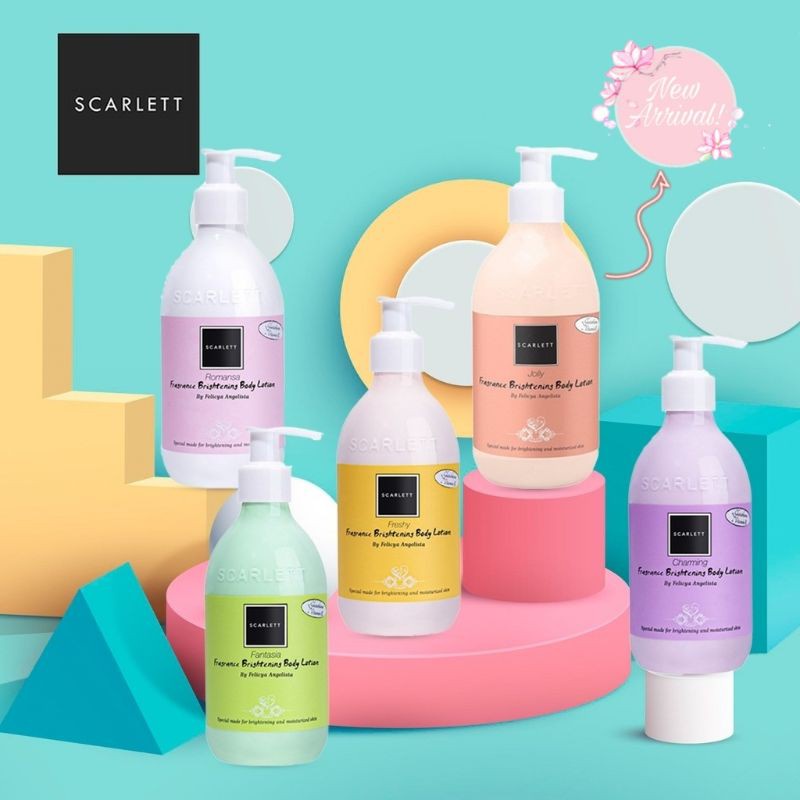 Scarlett Body Lotion Whitening 300ml Shopee Malaysia