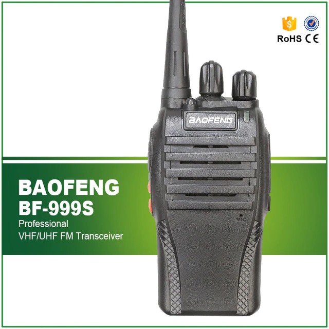 BaoFeng BF999S 3-5KM Walkie Talkie 16 Channel Radio