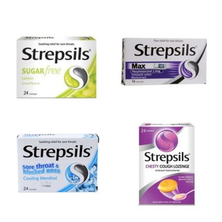 STREPSILS Sore Throat/Cough/Pain Lozenges | Shopee Malaysia