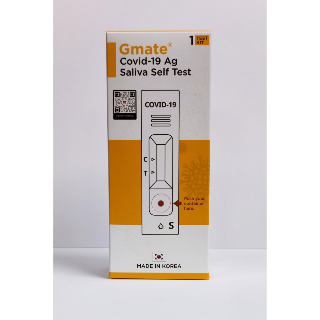 (Original) GMATE COVID TEST Home saliva Antigen Rapid self Test kit
