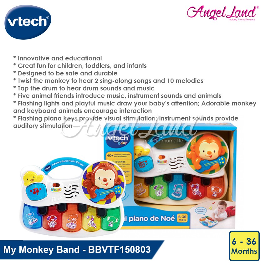 vtech my monkey band