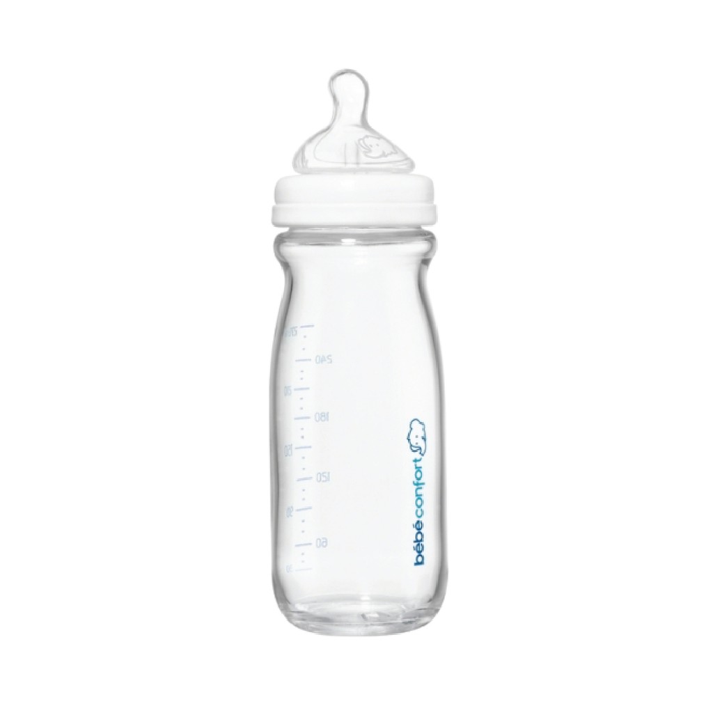 Bebe Confort Natural Comfort Verre Glass Baby Bottles 270ml Shopee Malaysia